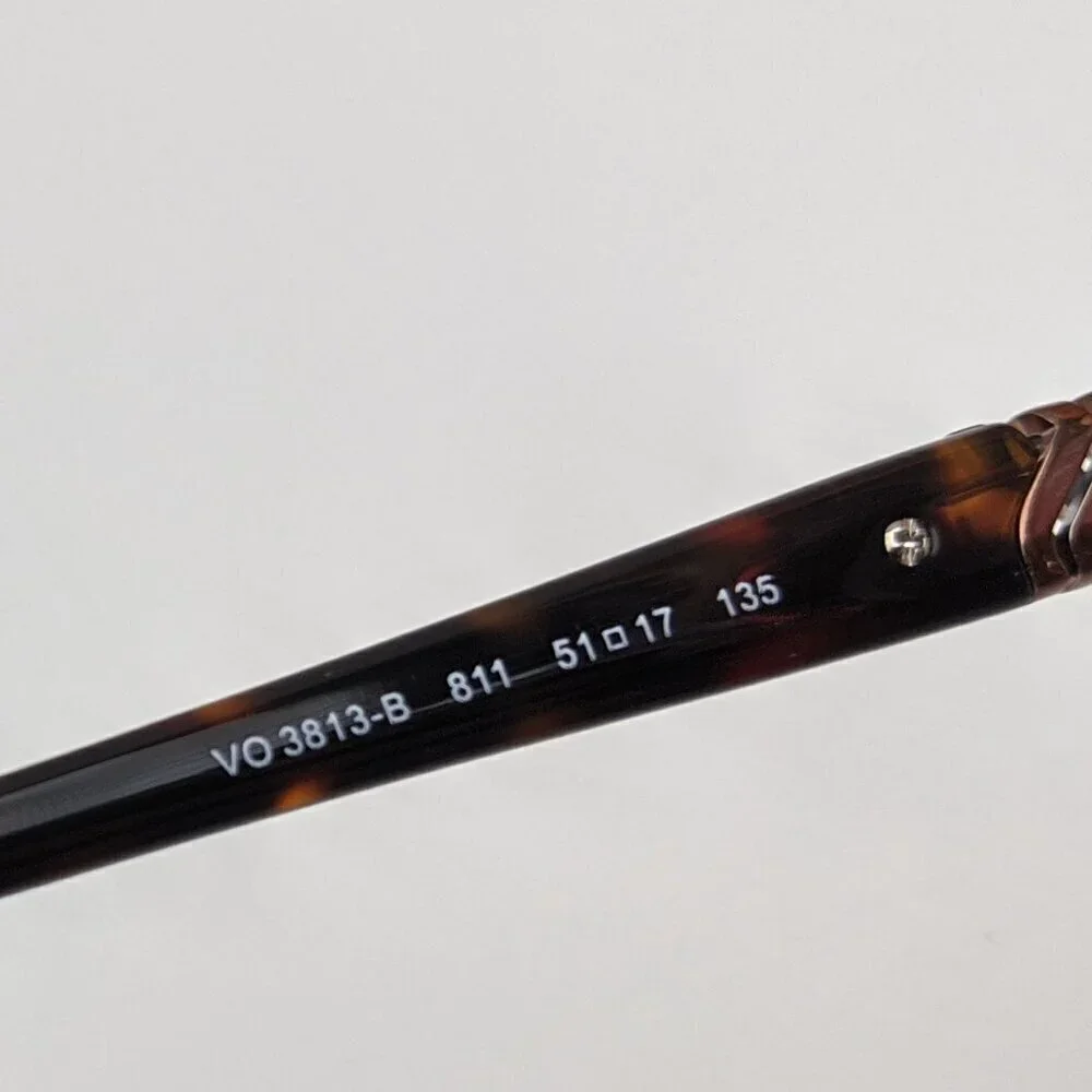 🕶️ Vogue VO3813-B 811 Semi Rimless Eyeglasses 51/17-135 / JLE552🕶️​